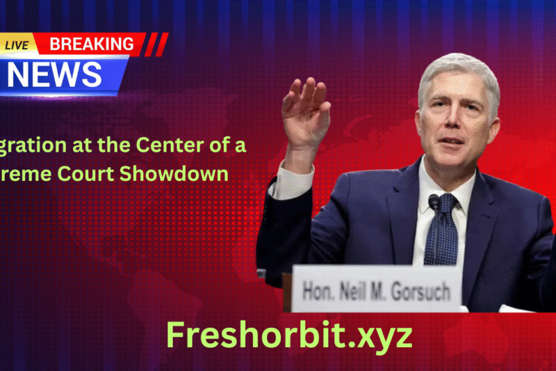 Immigration at the Center of a Supreme Court Showdown